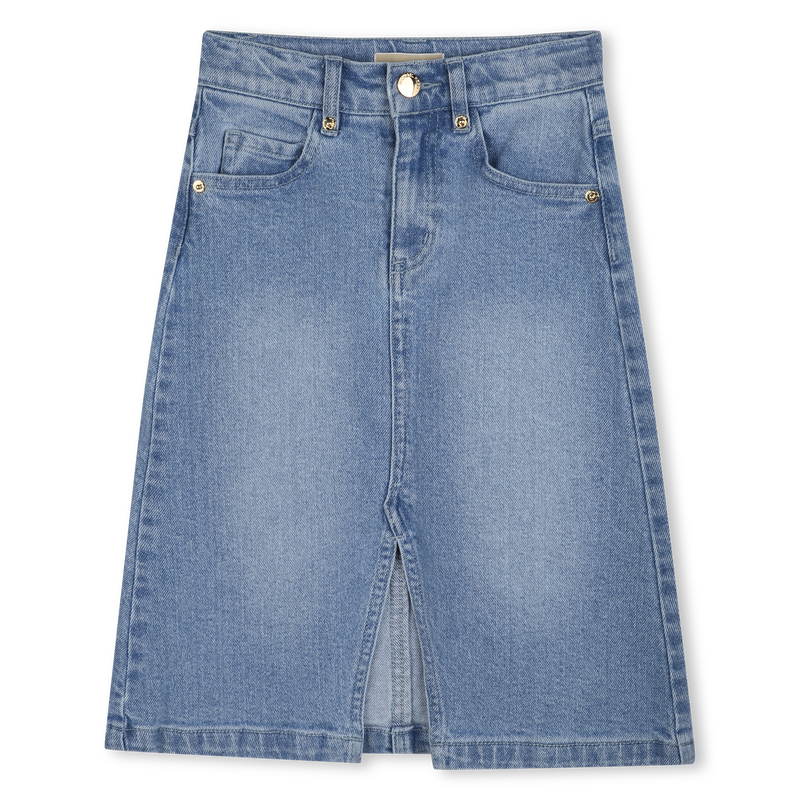 Halblanger Jeansrock MICHAEL KORS 
                    MÄDCHEN