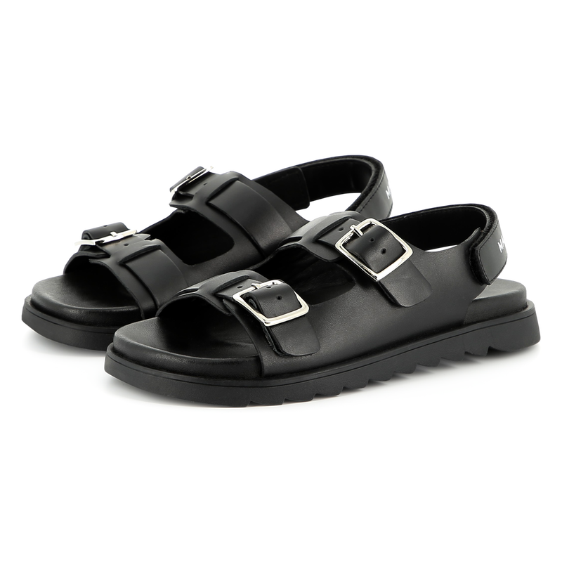 Ledersandalen mit Schnallen THE MARC JACOBS 
                    JUNGE
