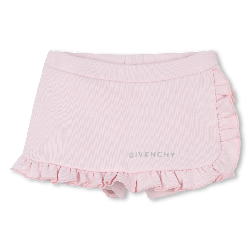Sweat-Short mit Volant GIVENCHY 
                    MÄDCHEN