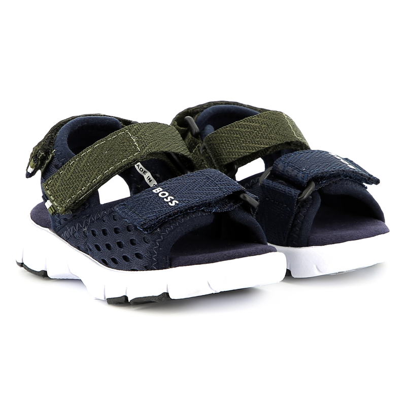 Sandalen mit Klettverschluss BOSS 
                    JUNGE