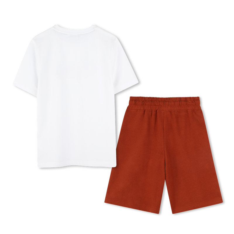 Baumwoll-Shirt und -Shorts BOSS 
                    JUNGE