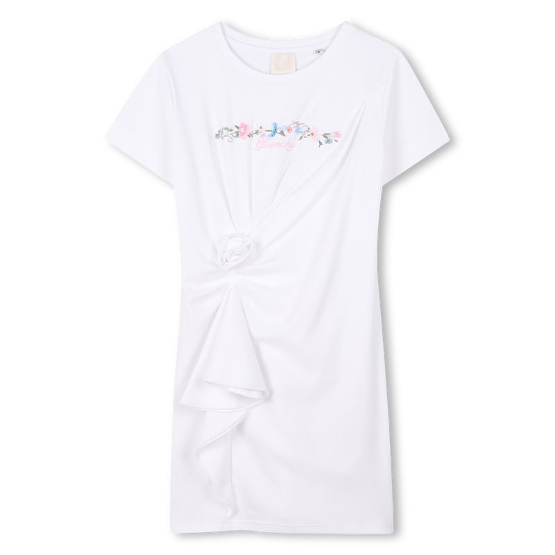 Kleid mit Blüten-Volants GIVENCHY 
                    MÄDCHEN