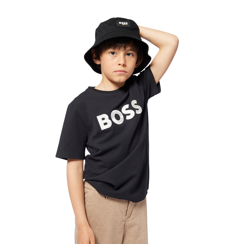 T-Shirt mit Stickerei BOSS 
                    JUNGE