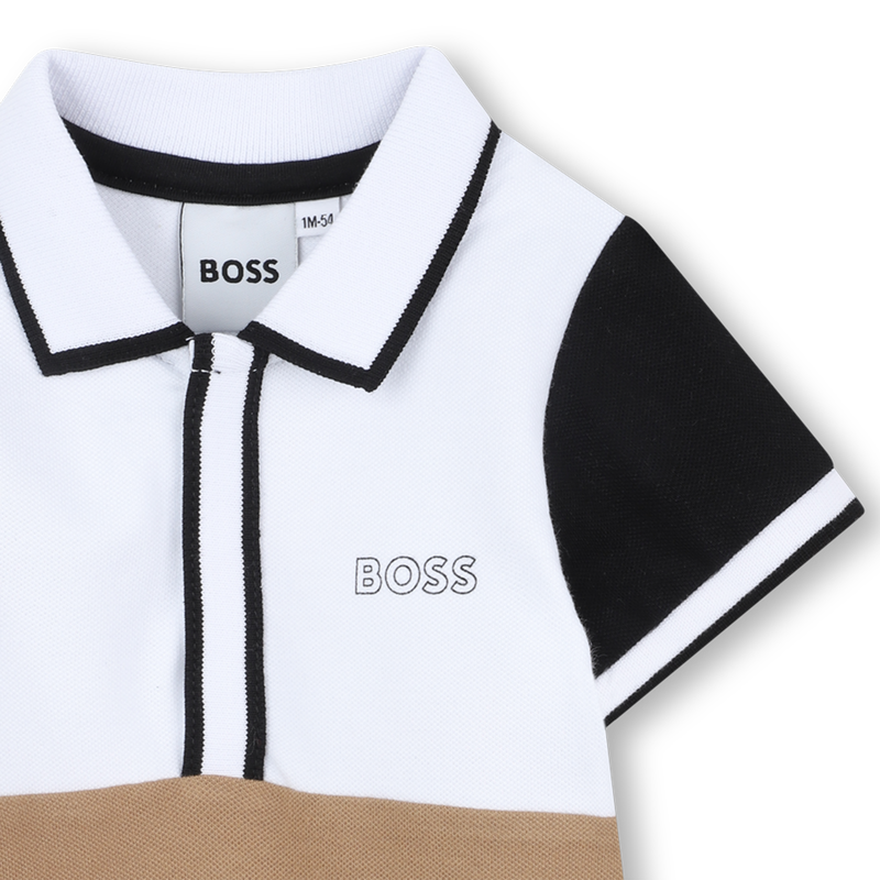 Overall mit Farbblock-Design BOSS 
                    JUNGE