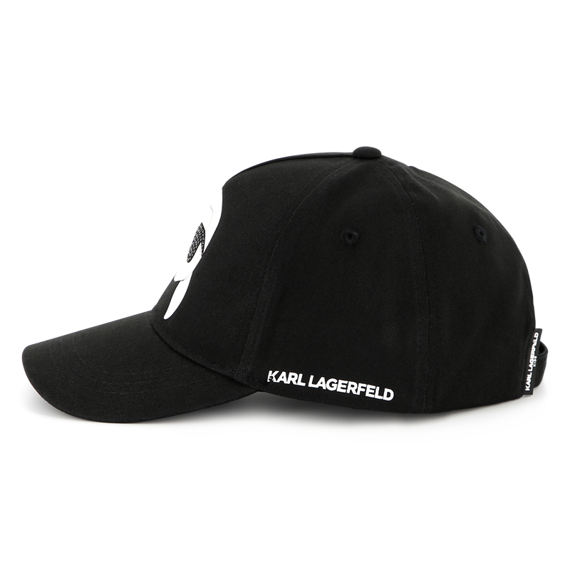 Verstellbares Baumwoll-Cap KARL LAGERFELD KIDS 
                    MÄDCHEN