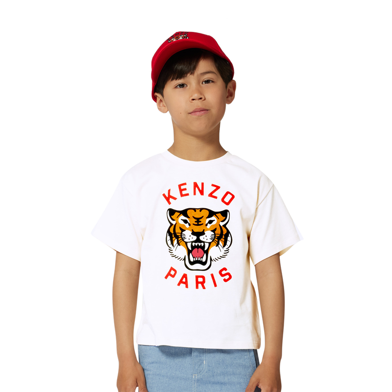 Baumwoll-Cap mit Stickerei KENZO KIDS 
                    UNISEX