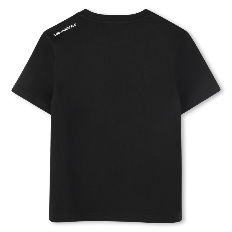 Kurzarm-T-Shirt KARL LAGERFELD KIDS 
                    JUNGE