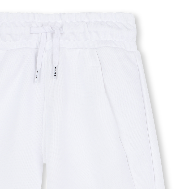 Einfarbige Molton-Bermudas BOSS 
                    JUNGE