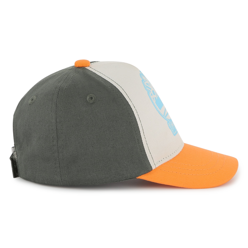 Dreifarbige Kappe mit Klett TIMBERLAND 
                    JUNGE