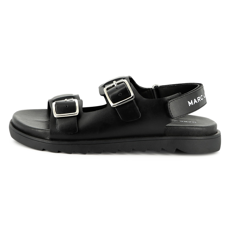 Ledersandalen mit Schnallen THE MARC JACOBS 
                    JUNGE