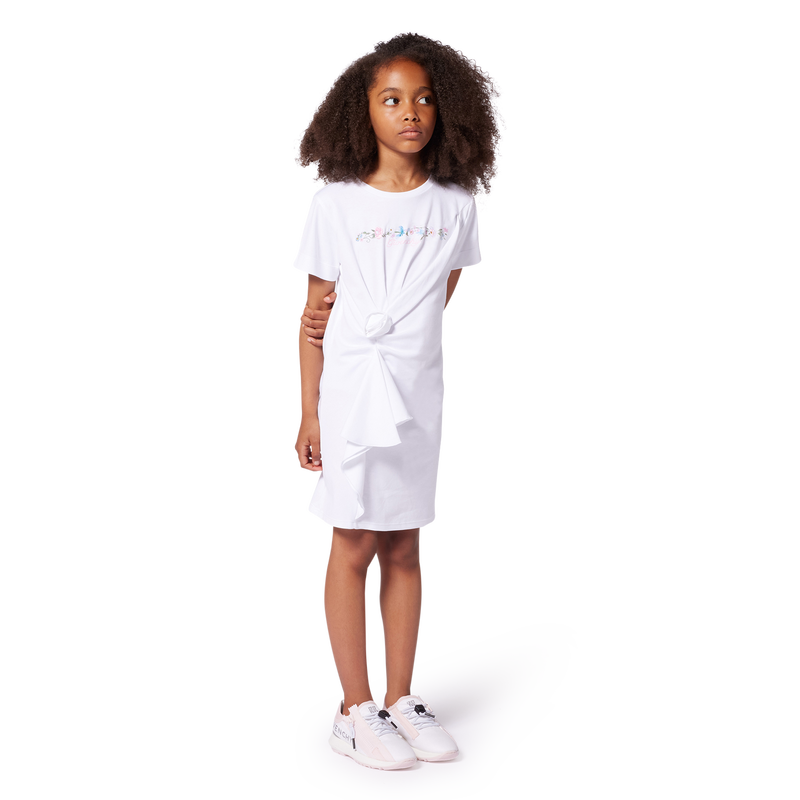Kleid mit Blüten-Volants GIVENCHY 
                    MÄDCHEN