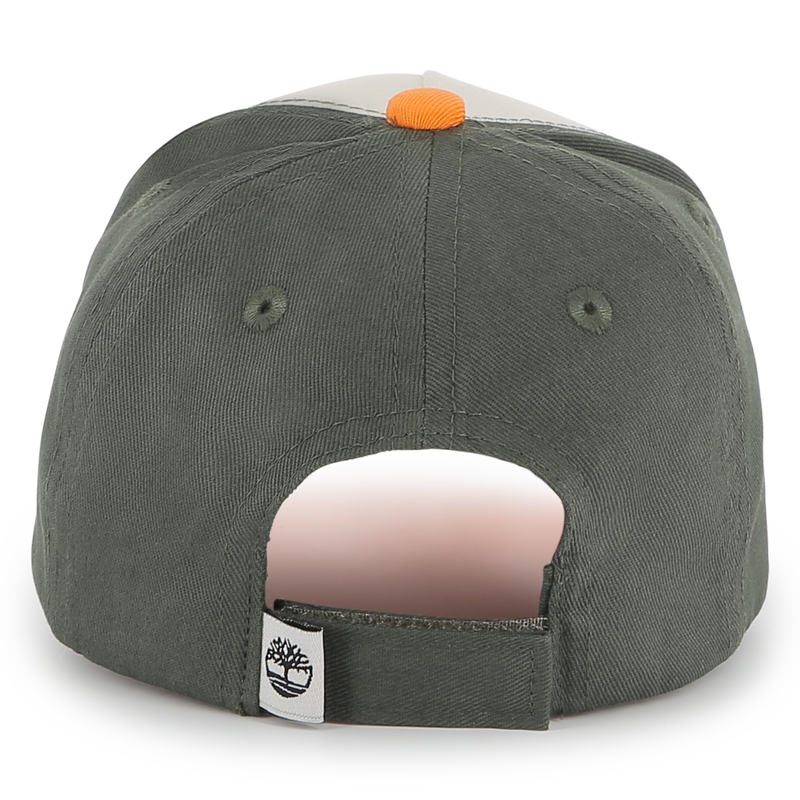 Dreifarbige Kappe mit Klett TIMBERLAND 
                    JUNGE