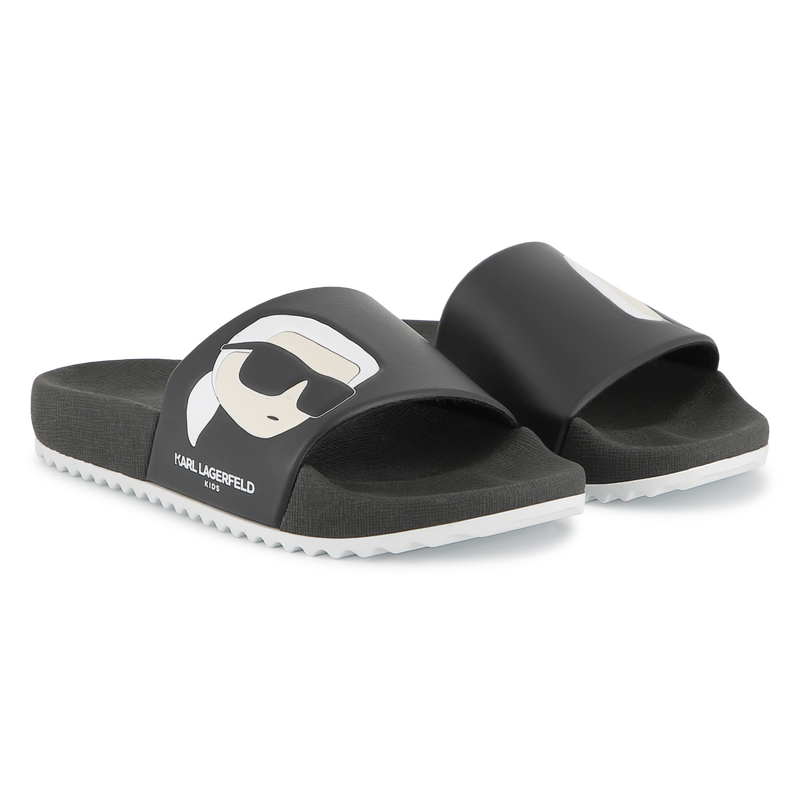 Badeschuhe mit Motiv KARL LAGERFELD KIDS 
                    JUNGE