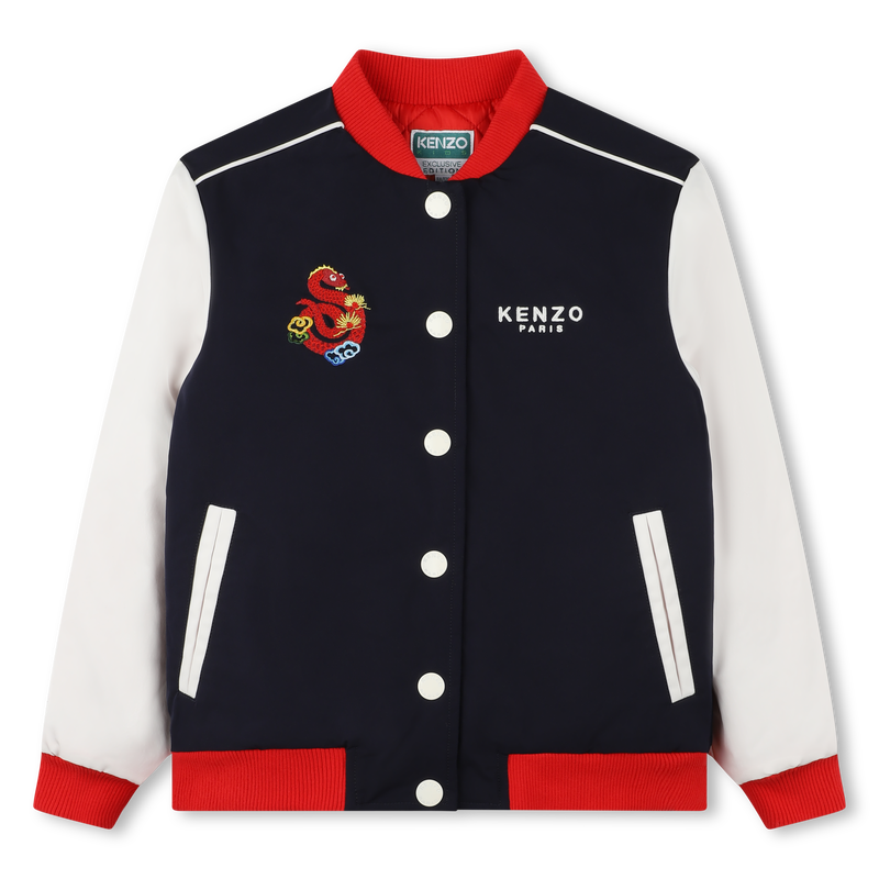 Blouson mit Kontrast-Ärmeln KENZO KIDS 
                    UNISEX