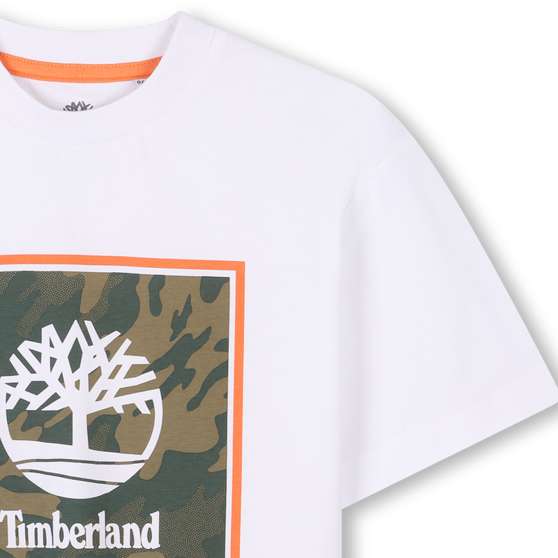 Weites T-Shirt mit Druck TIMBERLAND 
                    JUNGE