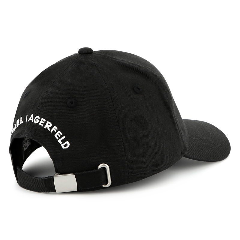 Verstellbares Baumwoll-Cap KARL LAGERFELD KIDS 
                    JUNGE