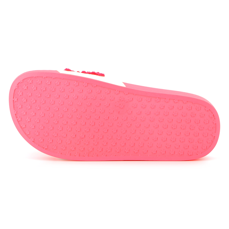 Pantolette mit Molton-Logo BILLIEBLUSH 
                    MÄDCHEN