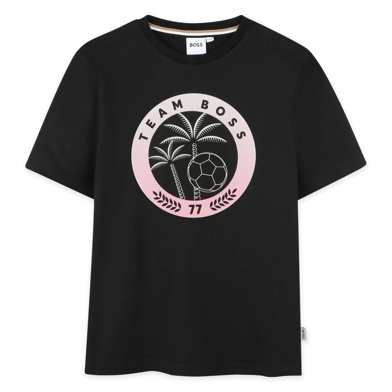 Kurzarm-T-Shirt aus Baumwolle BOSS 
                    JUNGE