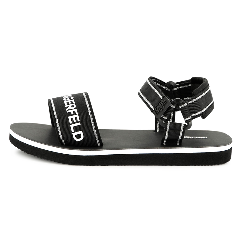 Leichte Klettsandalen KARL LAGERFELD KIDS 
                    MÄDCHEN